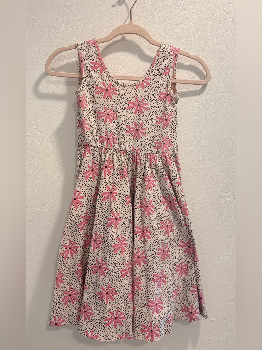 Alice + Ames Pink Flower Tank Dress – Size 8